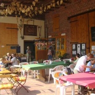 Der Röhlsche Hof - Bildungs- und Erlebnisbauernhof in Wallwitz in Sachsen-Anhalt - Brotbacktage 2007-1