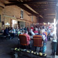 Der Röhlsche Hof - Bildungs- und Erlebnisbauernhof in Wallwitz in Sachsen-Anhalt - Brotbacktage 2019 - Sauerteigbrot