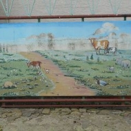 Der Röhlsche Hof - Bildungs- und Erlebnisbauernhof in Wallwitz in Sachsen-Anhalt - Hoftor 1