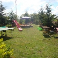Der Röhlsche Hof - Bildungs- und Erlebnisbauernhof in Wallwitz in Sachsen-Anhalt - Spielgelaende heute